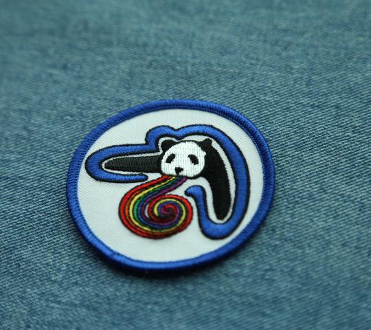Round Shape 3D Embroidery Patch