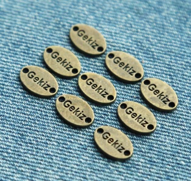 metal nameplate for bicycle, 2D engraved metal tag nameplate with holes