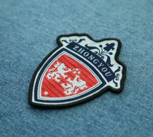 Iron-sou foutbòl foutbòl Klou Patch