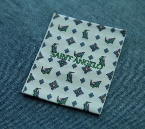 High End Rad Etikèt Twal Tissue Label