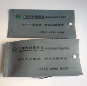 Hot Press Button ki pa Peye-trikote sak pou bank