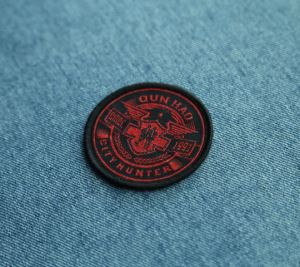 Merrowed Border Overlock twal trikote patch