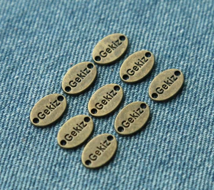 custom metal nameplate/metal metal plates for clothing