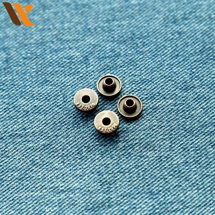 Bouton Manifakti Custom Jeans Metal Rivets