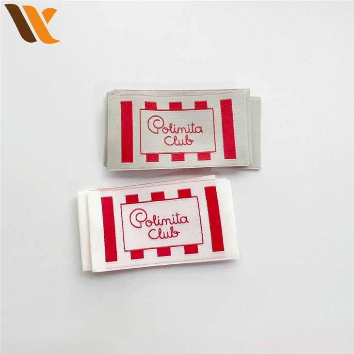 Custom Stylish Woven Tags Clothing Labels